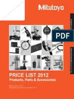 Price List 2012