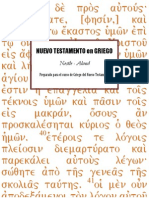 Nuevo Testamento en Griego - Nestle-Aland 27