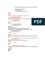 Chapter 13 Post Test Solutions