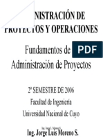 02 - Fundamentos de la Administración de Proyectos