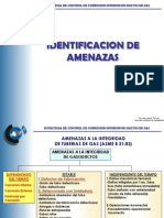 Identificacion Amenazas DUCTOS de GAS