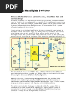 Automatic Headlight Switcher