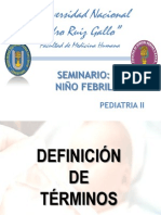 SEMINARIO Niño - Febril