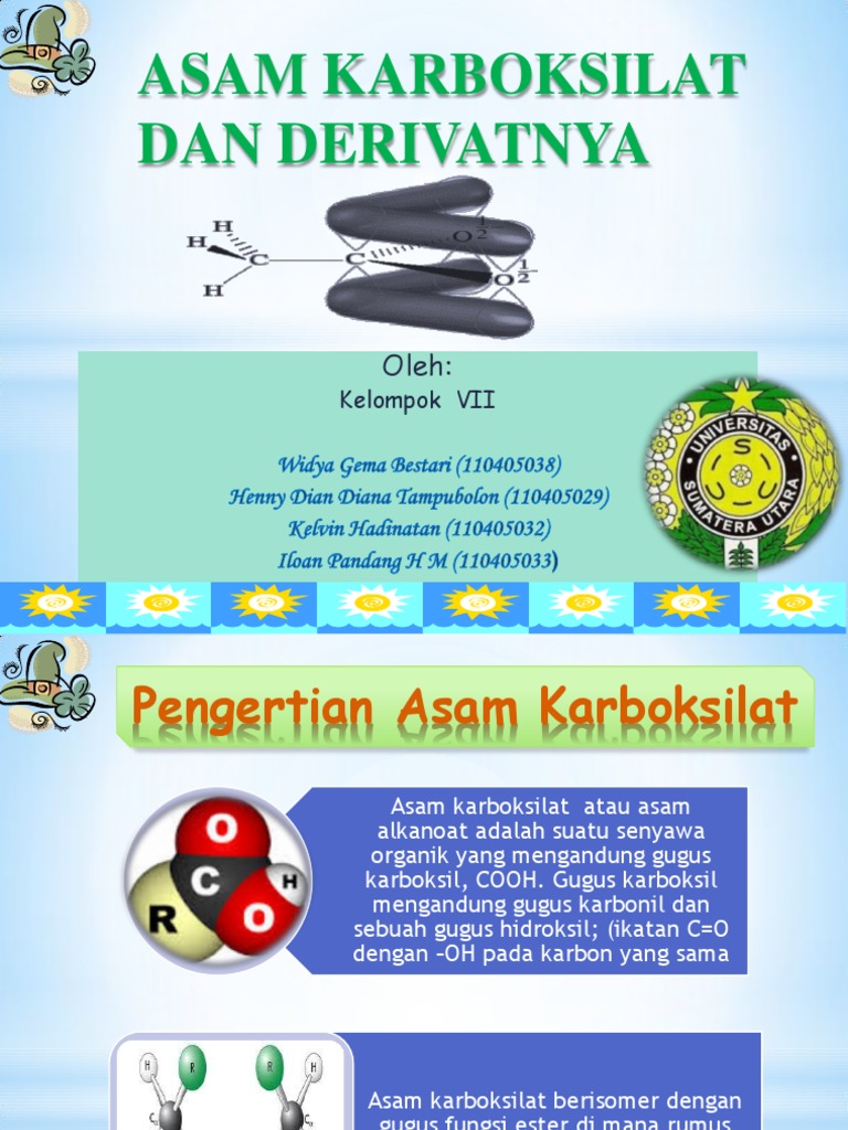 Asam Karboksilat Dan Derivatnya