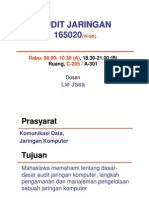 Audit Jaringan Pertemuan Ke 1