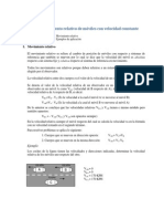 Tema 4 Movimiento Relativo Móviles V Cte