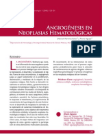 ANGIOGÉNESIS en Neoplasis Hematológicas