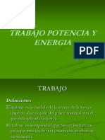 Trabajo Potencia y Energia