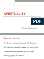 Spirituality: Thangjam Ravichandra