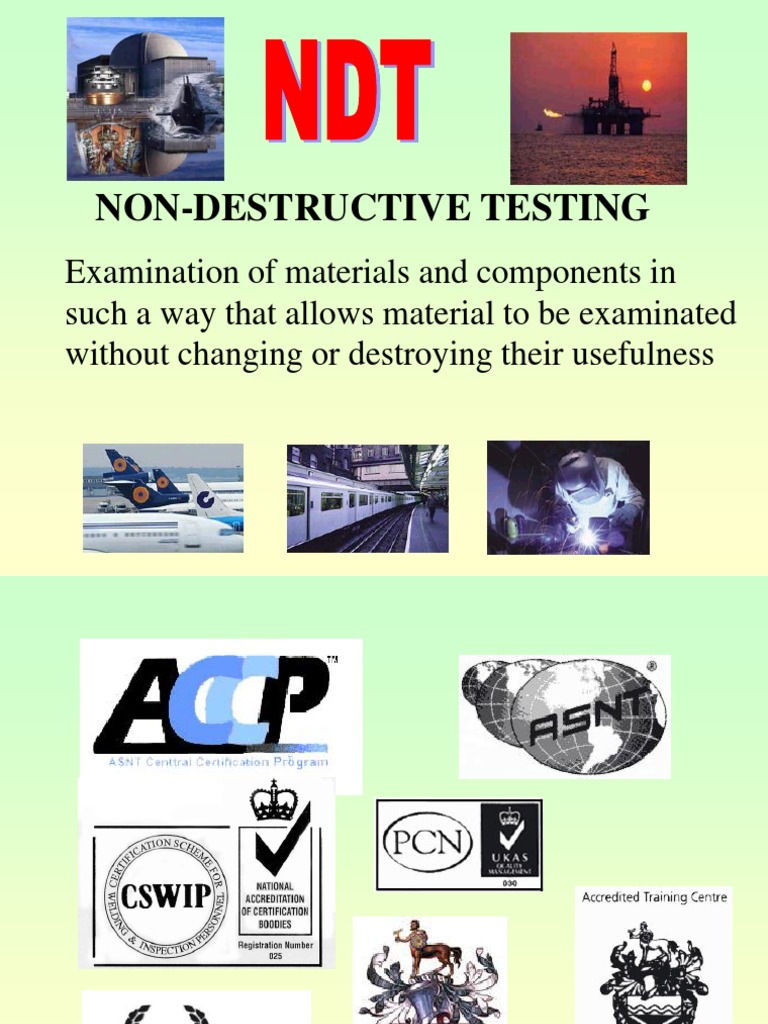 Non-Destructive Testing Methods Explained | PDF | Radiography | Ultrasound