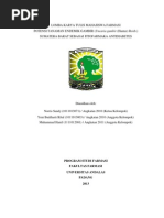 Download Potensi Tanaman Endemik Gambir Uncaria Gambir Hunter Roxb Sumatera Barat Sebagai Fitofarmaka Antidiabetes Norris Sandy Universitas Andalas by Rama Mulyadi SN168274026 doc pdf