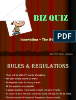 Biz Quiz: Innovation - The B-School