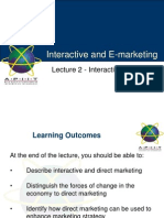 Interactive and E-Marketing