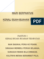 Pantun Kenali Buah Tempatan