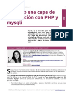 PHP - Capa de Abstracción Con La API MySQLi