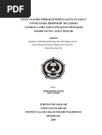 Download Studi Analisis Terhadap Pendayagunaan Zakat Untuk Usaha Produktif Di LAZISMA Jawa Tengah by Yus Efendi SN168288161 doc pdf