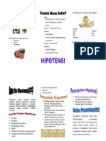 Leaflet Hipotensi