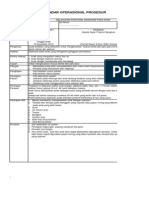 STANDAR OPERASIONAL PROSEDUR POSTURAL DRAINAGE