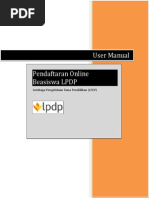 Download User Manual Pendaftaran - Beasiswa LPDP by Dhimaz Sapto Poedjanarto SN168292231 doc pdf