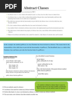 Abstract Classes in PHP