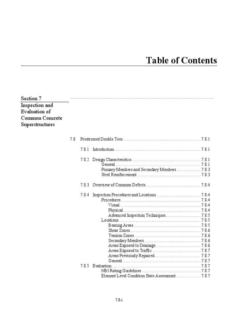 7H Prestressed Double Tees | PDF | Prestressed Concrete | Beam (Structure)