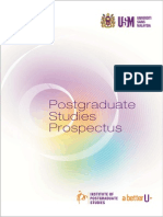 Postgraduate Studies Prospectus: Universiti Sains Malaysia