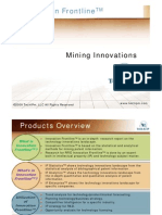 Innovation Frontline: Mining Innovations Mining Innovations