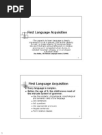 13first Language AcquisitionSP08