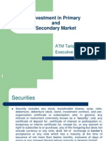 Primary and Secondary Market