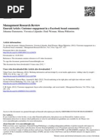 Download Customer Engagement in a Facebook Brand Community by scribdpac SN168309030 doc pdf