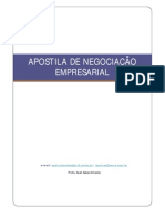 APOSTILA DE NEGOCIAÇÃO EMPRESARIAL