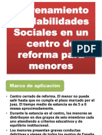 Entrenamiento en Habilidades Sociales en Un Centro de Reforma para Menores PDF