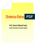 Dinamica Estructural Ph.D. Genner Villarreal Castro