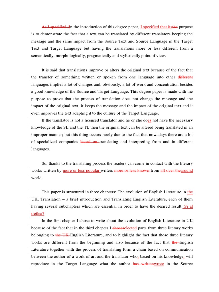 The Impact of Translation on Literature | PDF | Translations | English ...