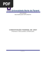 Trabalho Constituição de 1967