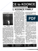 Koonce To Koonce Newsletter - Volume 4, No. 4
