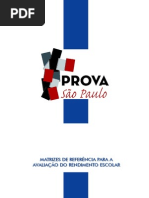 8A - Todas as Provas Saresp