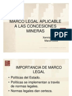 Dra Xennia Forno-Marco Legal Concesiones Mineras