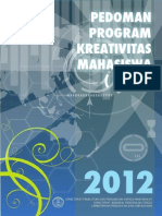 Panduan PKM 2012 dari dikti