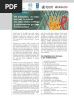 UN - HIV and Prison - Policy Brief