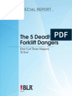 The 5 Deadly Forklift Dangers