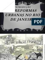 Reformas urbanas no Rio de Janeiro e seus impactos sociais