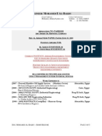 Mohamed E Al Bakry Safety Resume June 2009