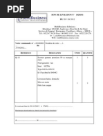 Bon de Transfert N° 001/2023 | PDF