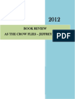 Book Review - As The Crow Flies