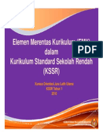 Konsep Elemen Merentas Kurikulum