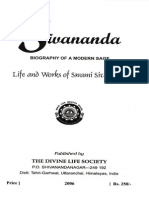 Sivananda Biography of A Modern Sage Devotees