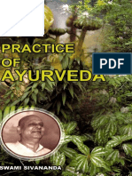 Practice of Ayurveda by Swami Sivananda