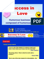 Success in Love: Humorous Business Plan Composed of Humorous Quotes