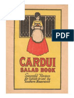 Cardui Salad Book.  Successful Recipes for Salads in use by Southern Housewives.  1925